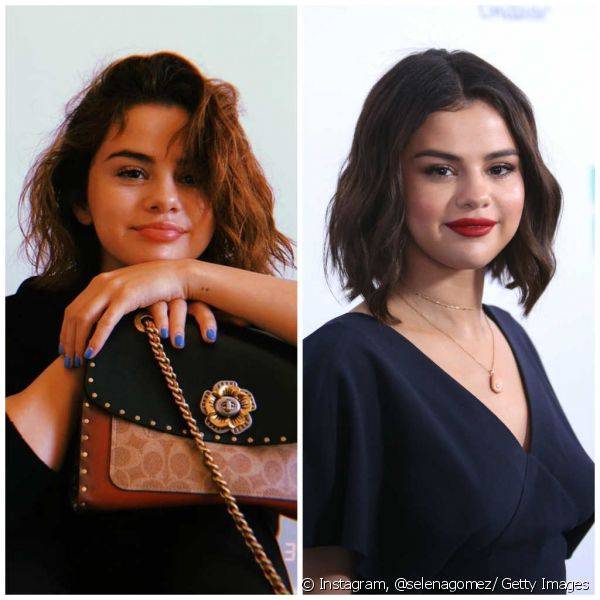 F? de produ??es clean, Selena Gomez tamb?m gosta de ousar na maquiagem de festa (Foto: Instagram @selenagomez/ Getty Images)